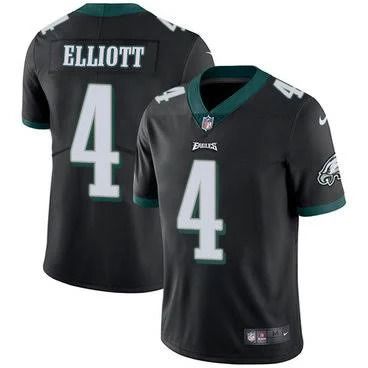 Men Philadelphia Eagles 4 Jake Elliott Nike Black Vapor Limited NFL Jersey